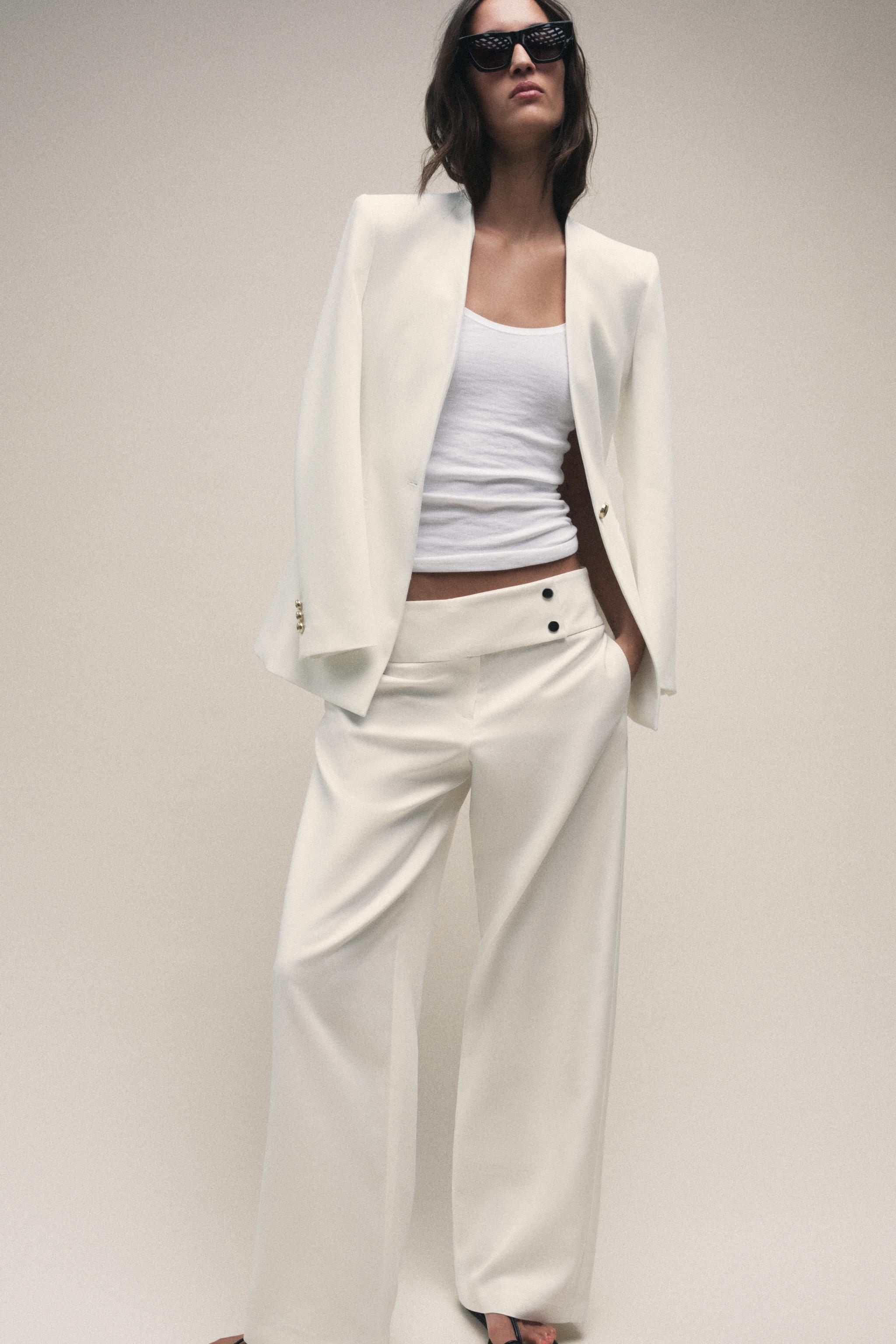 VESTE AJUSTÉE SANS REVERS